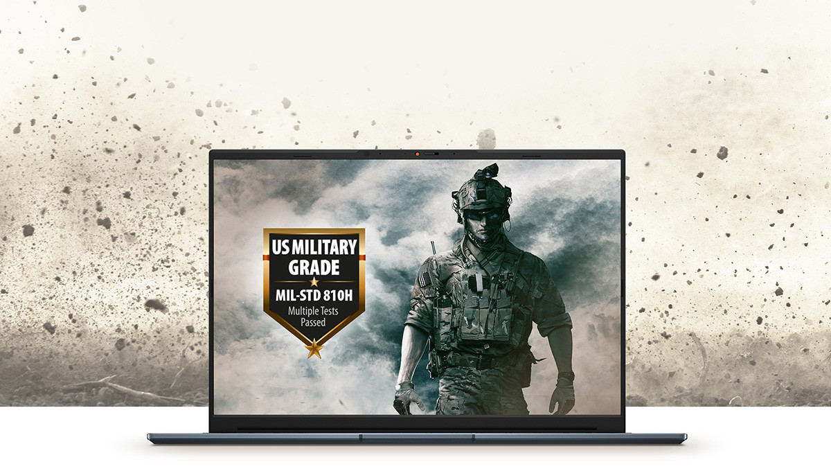 ¿Cómo ASUS garantiza la durabilidad de grado militar de EE. UU. en sus laptops?